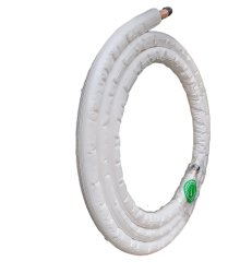 Изолирани медни тръби по 10м в руло  ф 3/8 за монтаж на климатици