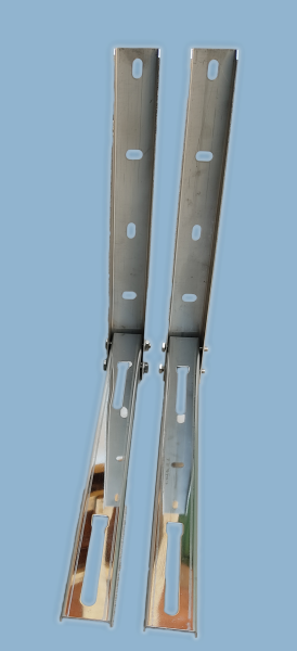 Стойка за климатик L= 480 ИНОКС - ОГЛЕДАЛНО ПОЛИРАНА