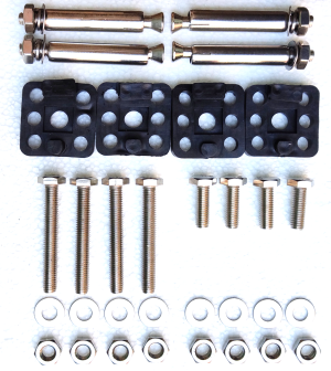 Стойка за климатик L= 480 ИНОКС - ОГЛЕДАЛНО ПОЛИРАНА