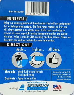 NYLOG BLUE - Течен уплътнител за хидравлични връзки на хладилни системи - 30гр.