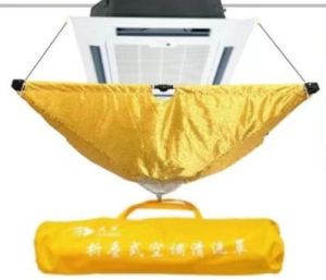 Покривало за профилактика на климатици тип ТАВАННА КАСЕТА 60х60cm  + ОТВОДНИТЕЛЕН МАРКУЧ